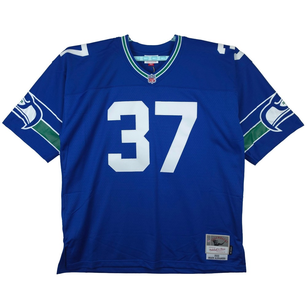 Shaun Alexander Seattle Seahawks Mitchell & Ness NFL 2XL XXL Jersey 2000 #37 NWT